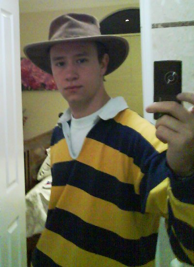 Moi avec mon chapeau